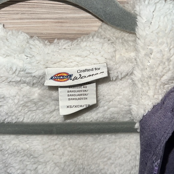 Women’s size XS Dickies high pile fleece lined hoodie - Picture 3 of 4